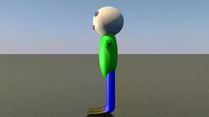 Baldi Rigged Cartoon