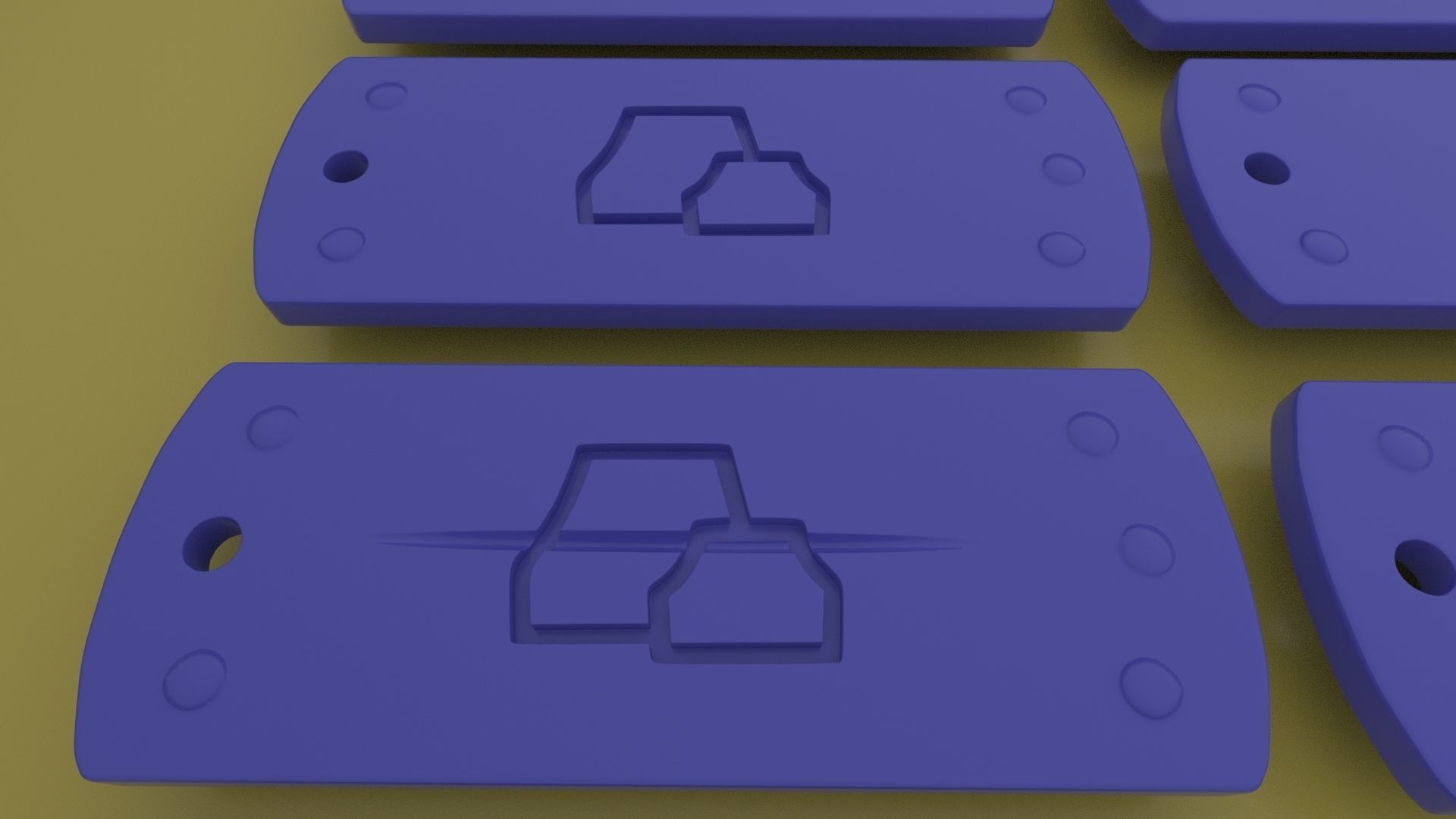 Naruto Village Symbols Keychains-necklace-bracelet 3d printable 3D print model_12