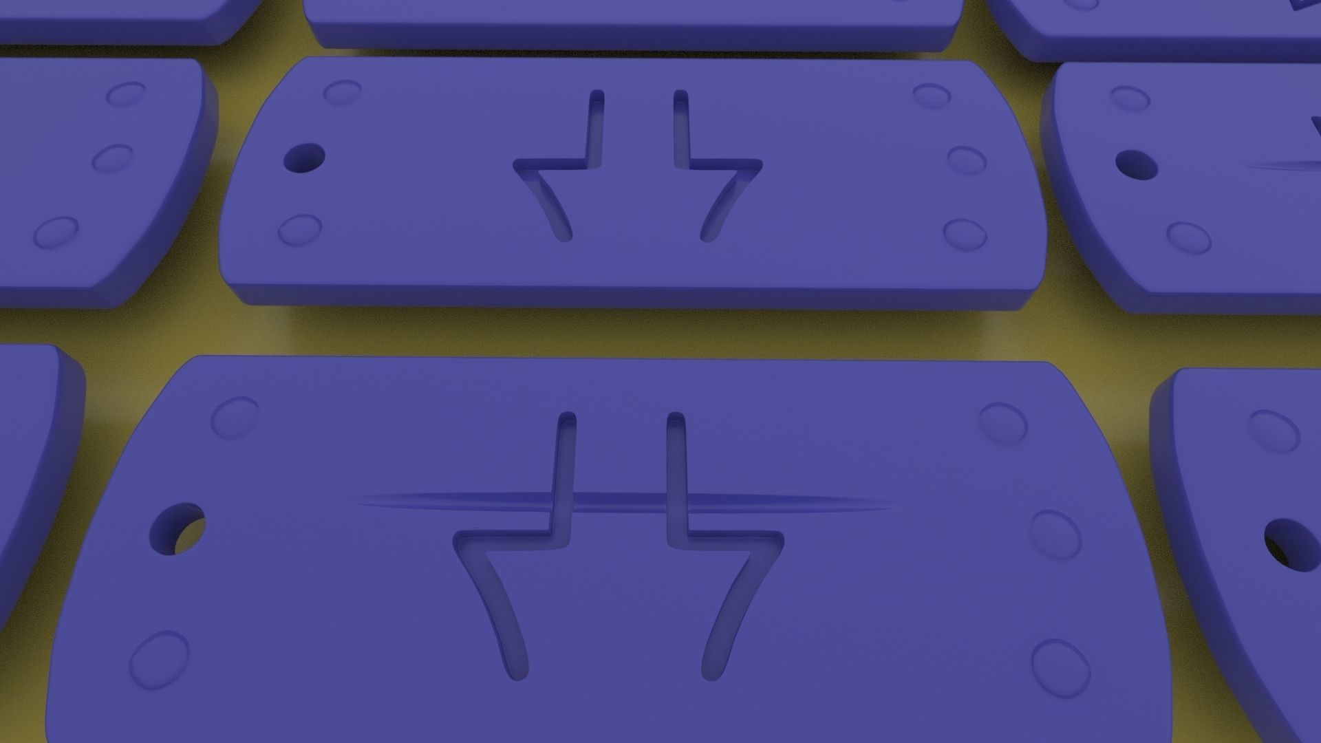 Naruto Village Symbols Keychains-necklace-bracelet 3d printable 3D print model_10