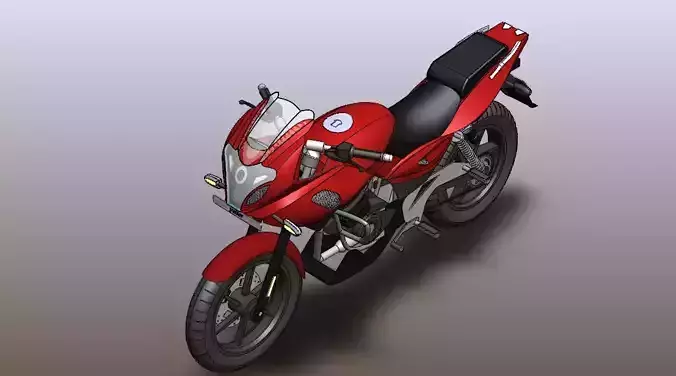 Pulsar 220F - 3D Model