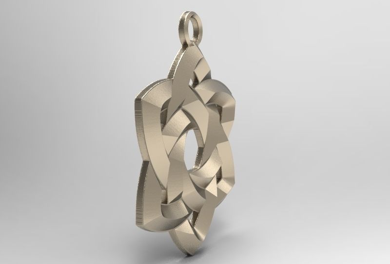 Celtic knot 4 3D print model_1
