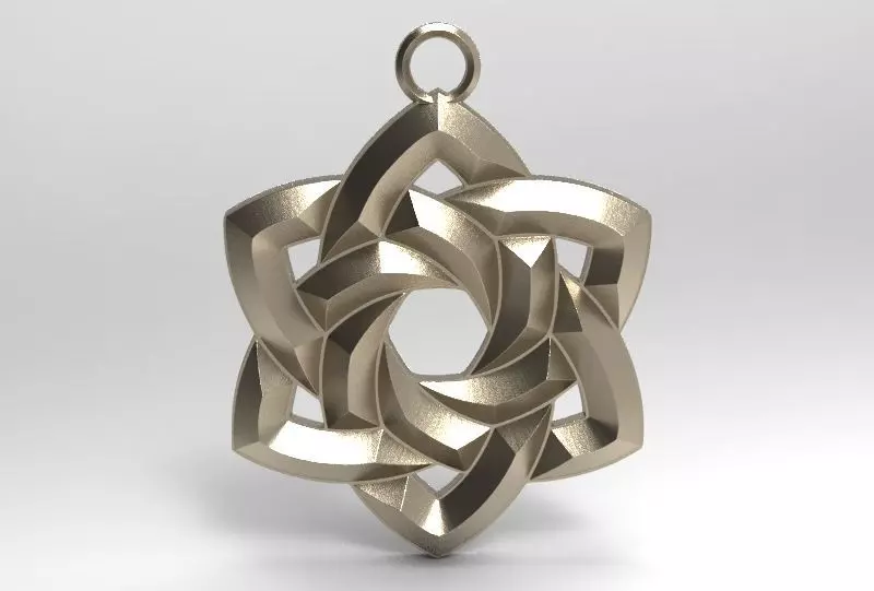 Celtic knot 4 3D print model_0