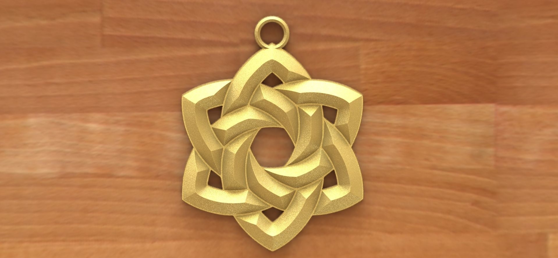 Celtic knot 4 3D print model_3