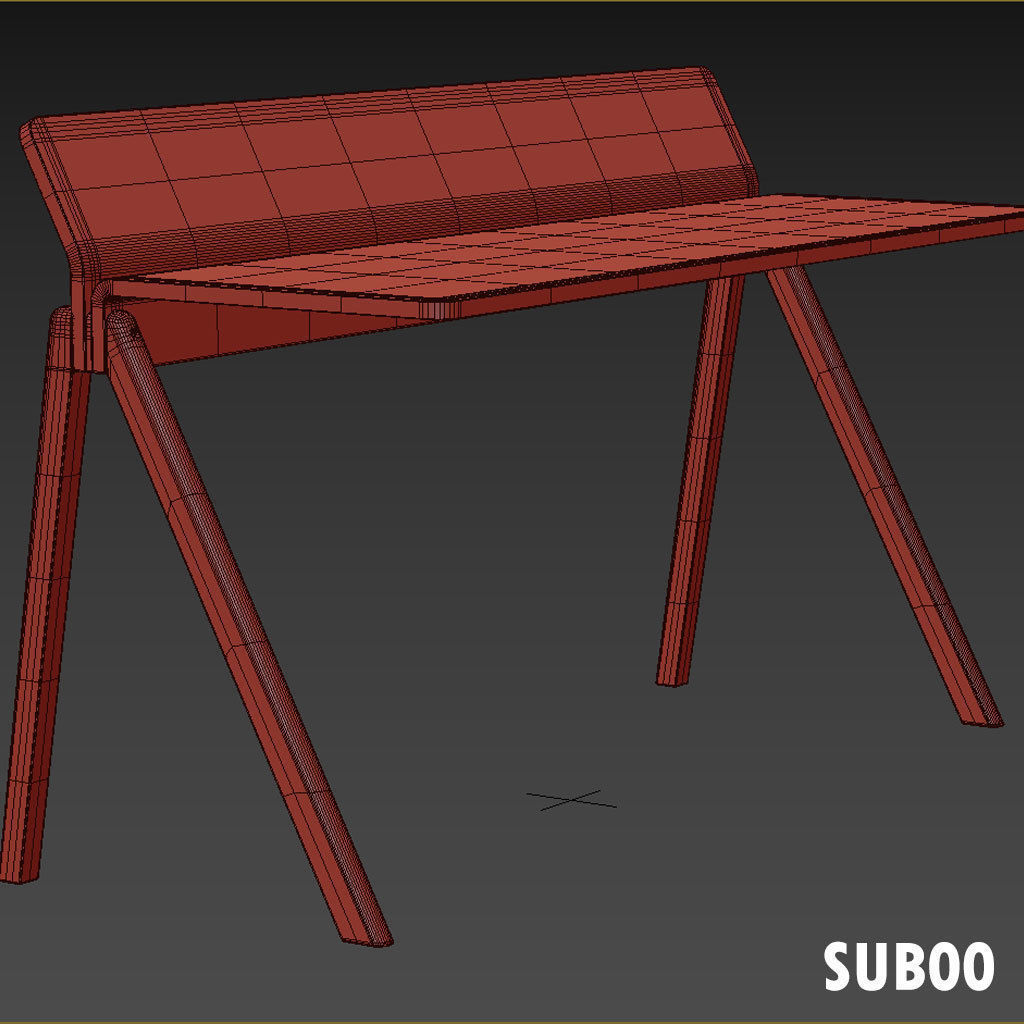 CPH 190 DESK 3D model_5