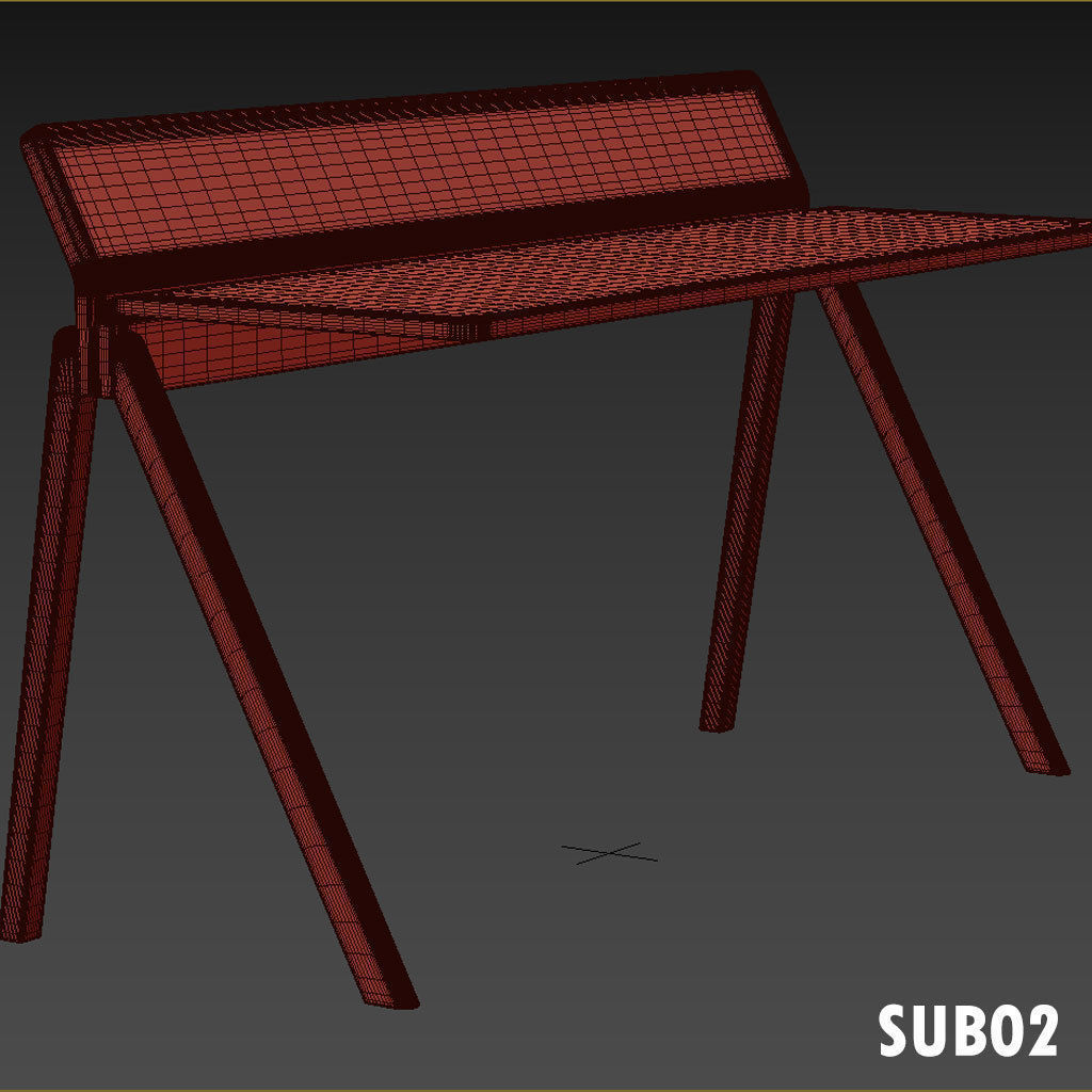 CPH 190 DESK 3D model_7