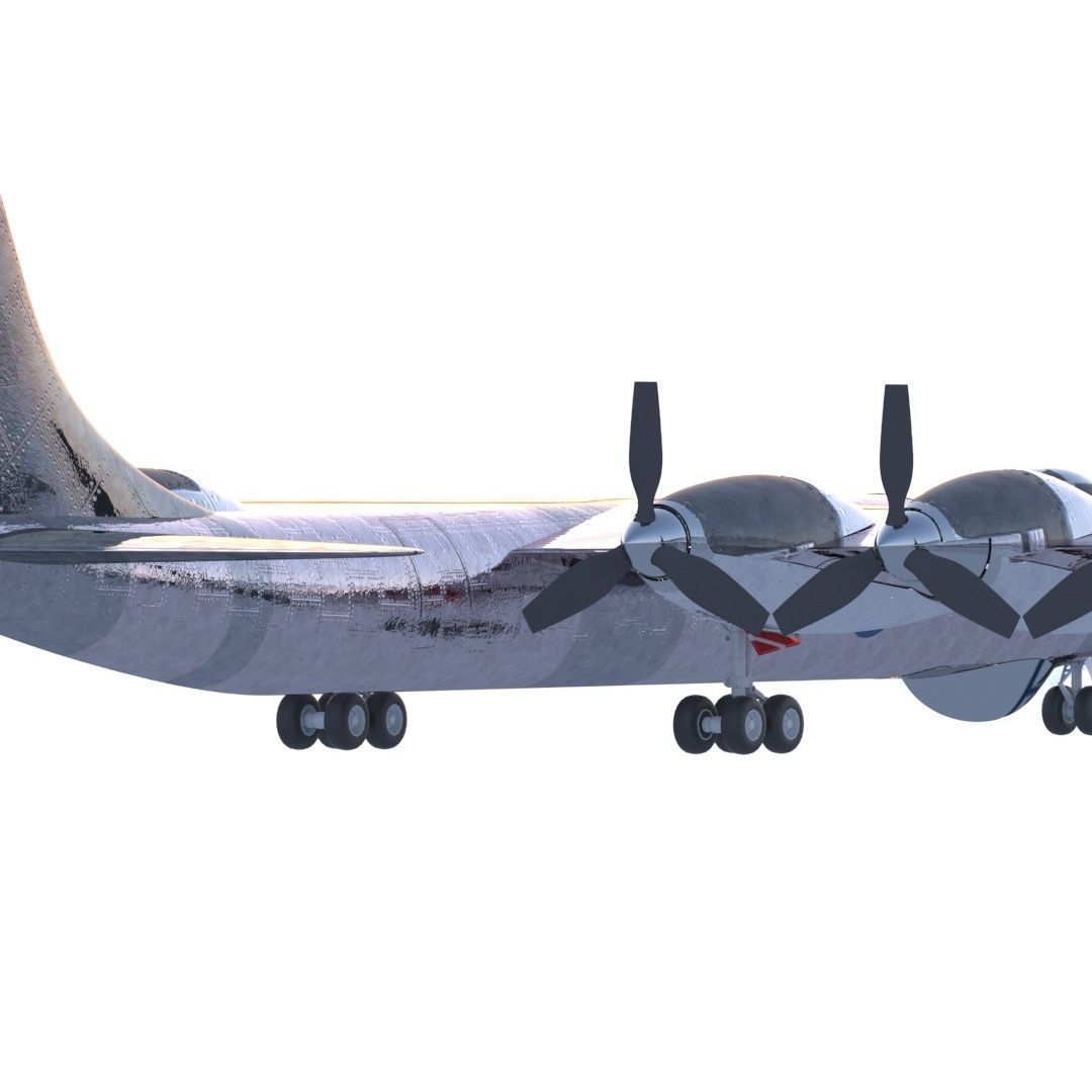 Convair B-36 Peacemaker 3D model_7