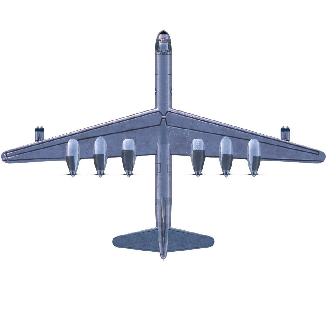 Convair B-36 Peacemaker 3D model_16