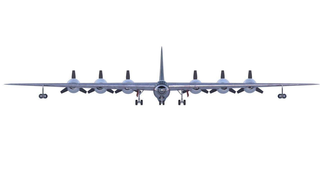 Convair B-36 Peacemaker 3D model_11