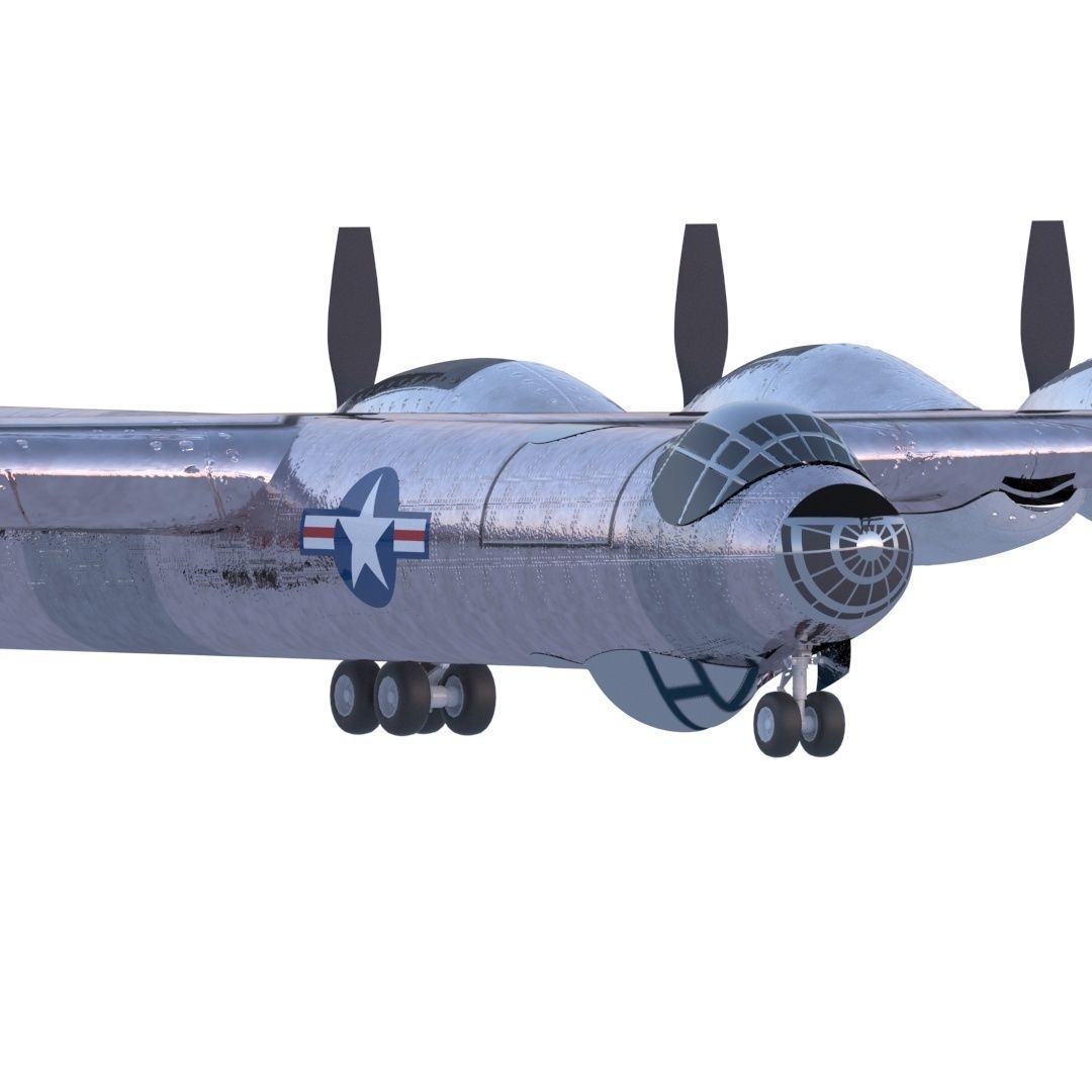 Convair B-36 Peacemaker 3D model_10