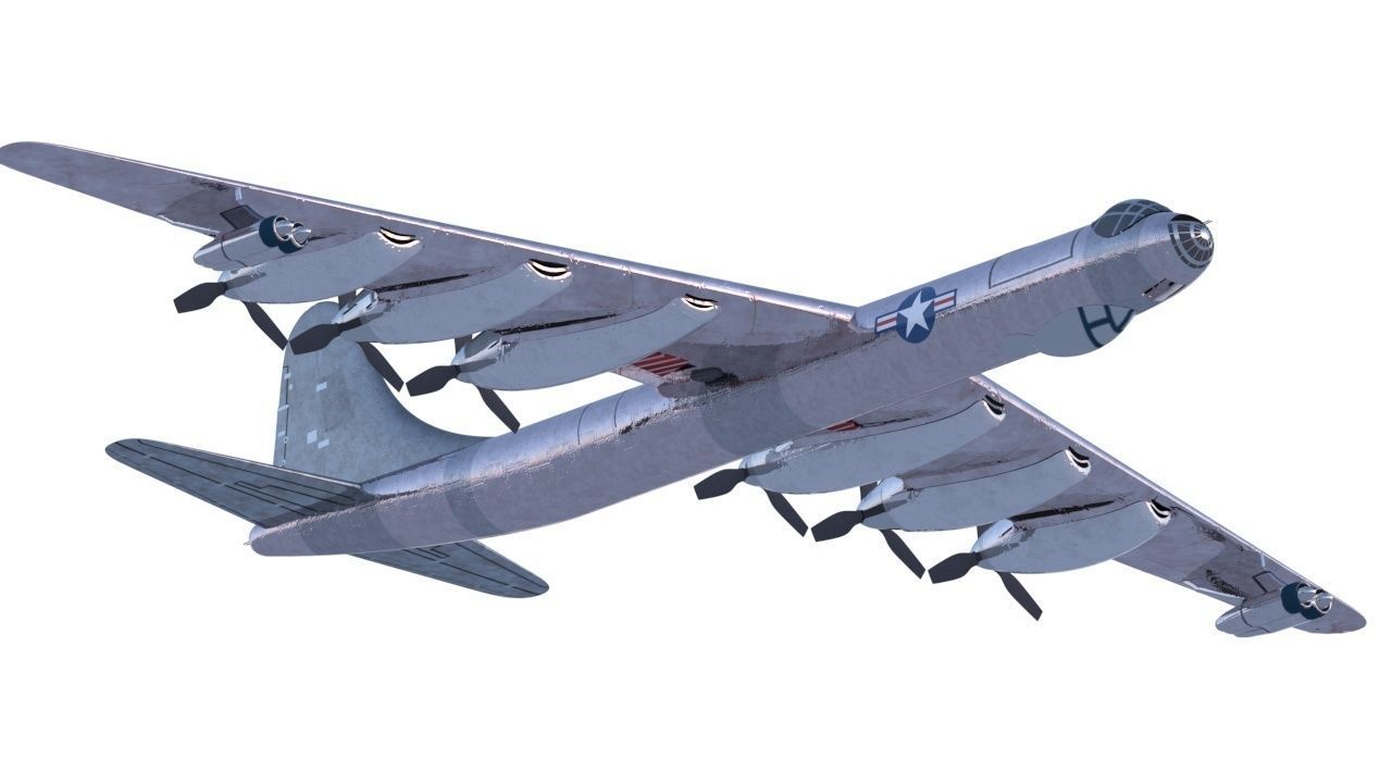 Convair B-36 Peacemaker 3D model_12
