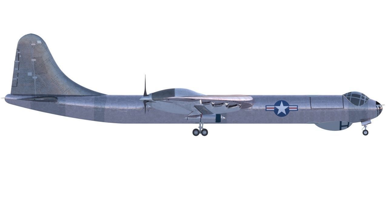 Convair B-36 Peacemaker 3D model_14