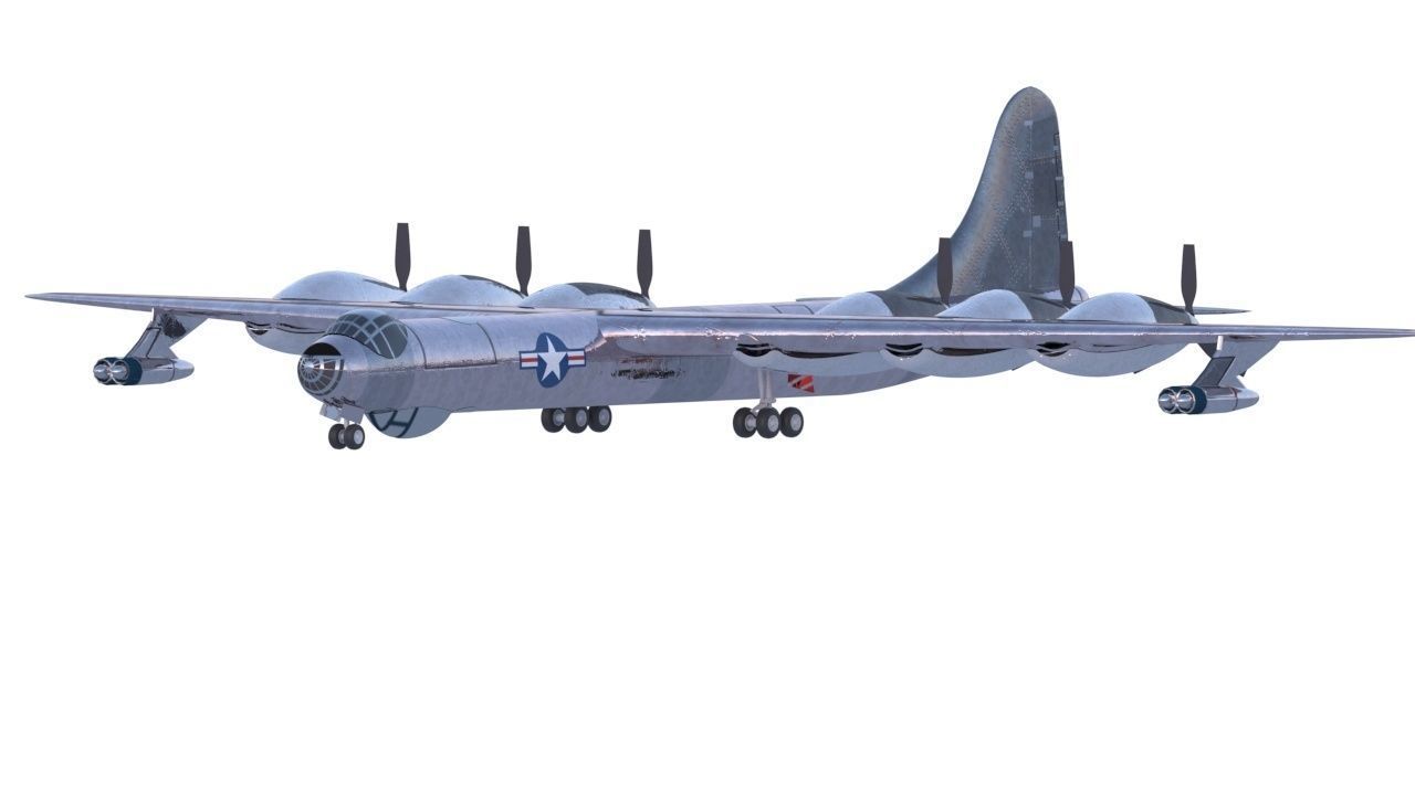 Convair B-36 Peacemaker 3D model_13