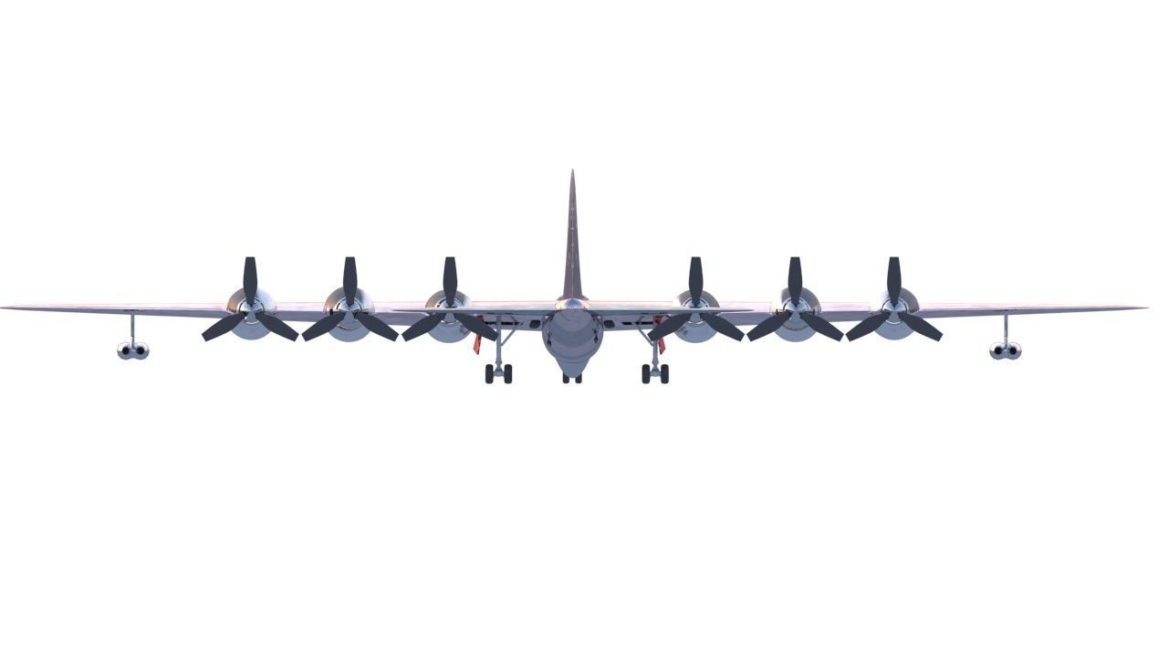 Convair B-36 Peacemaker 3D model_2