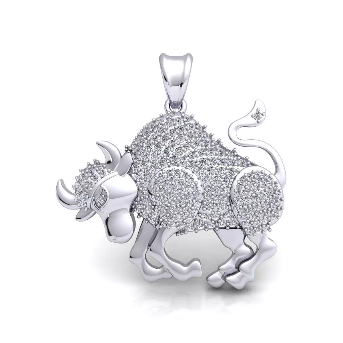 Taurus Pendent 3d Model Print 3D print model