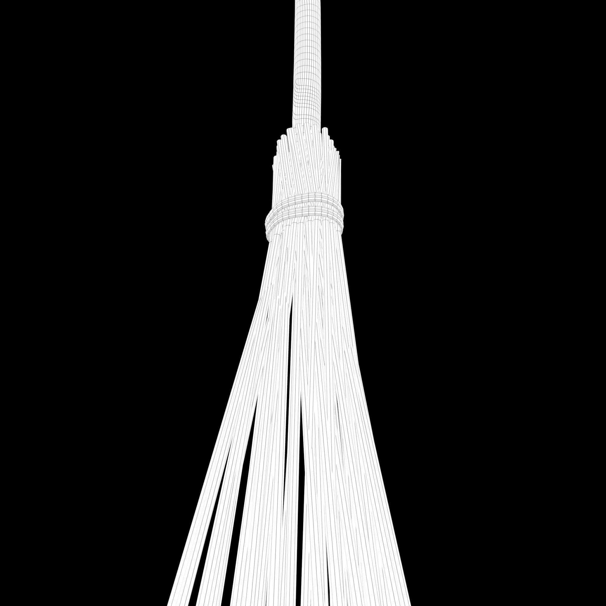 Medieval Style Broom 3D model_26