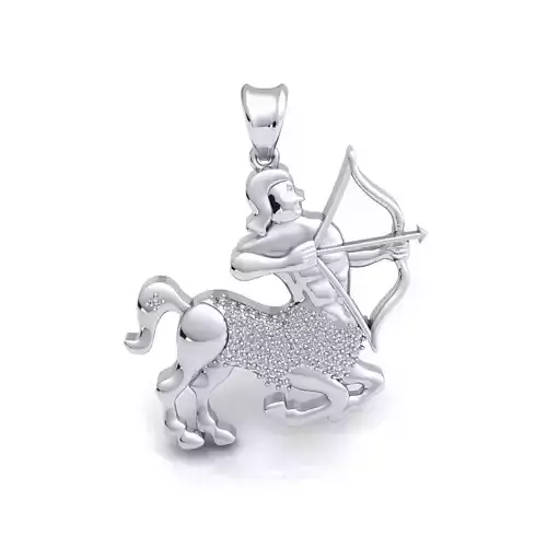 Sagittarius Pendent 3d Model 3D print model