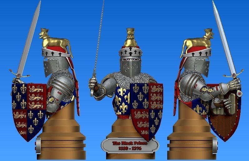 The Black Prince 3D print model_2