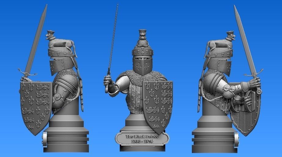 The Black Prince 3D print model_4