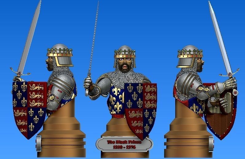 The Black Prince 3D print model_1
