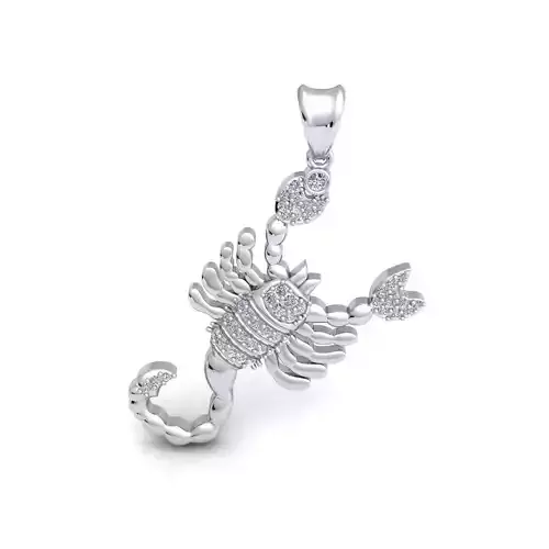 Scorpio Pendent 3d Model 3D print model
