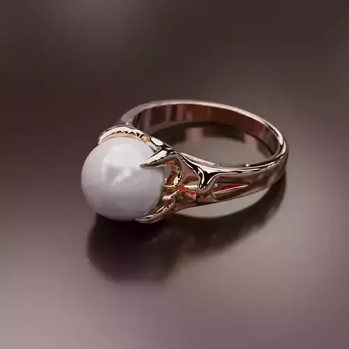 ring pearl 3D print model