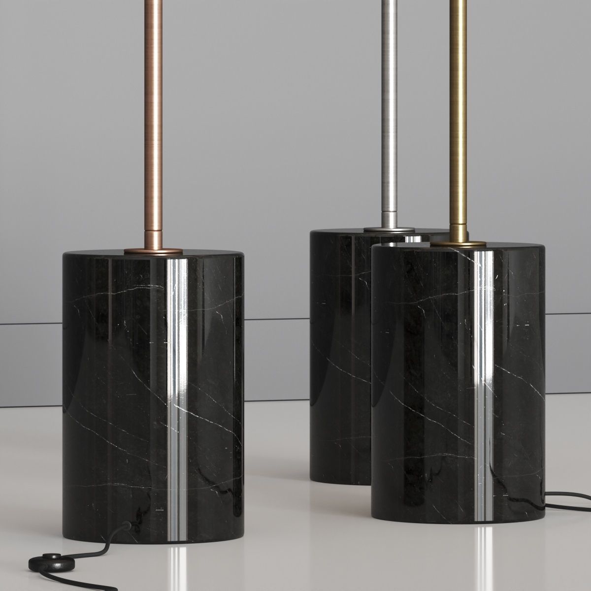 Pols Potten Full Moon Floor Lamps 3D model_3