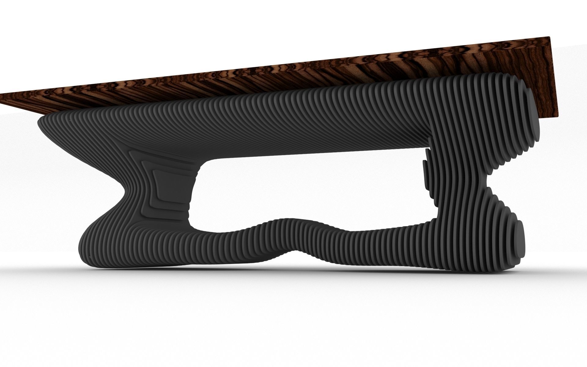 Parametric Table 3D model_2