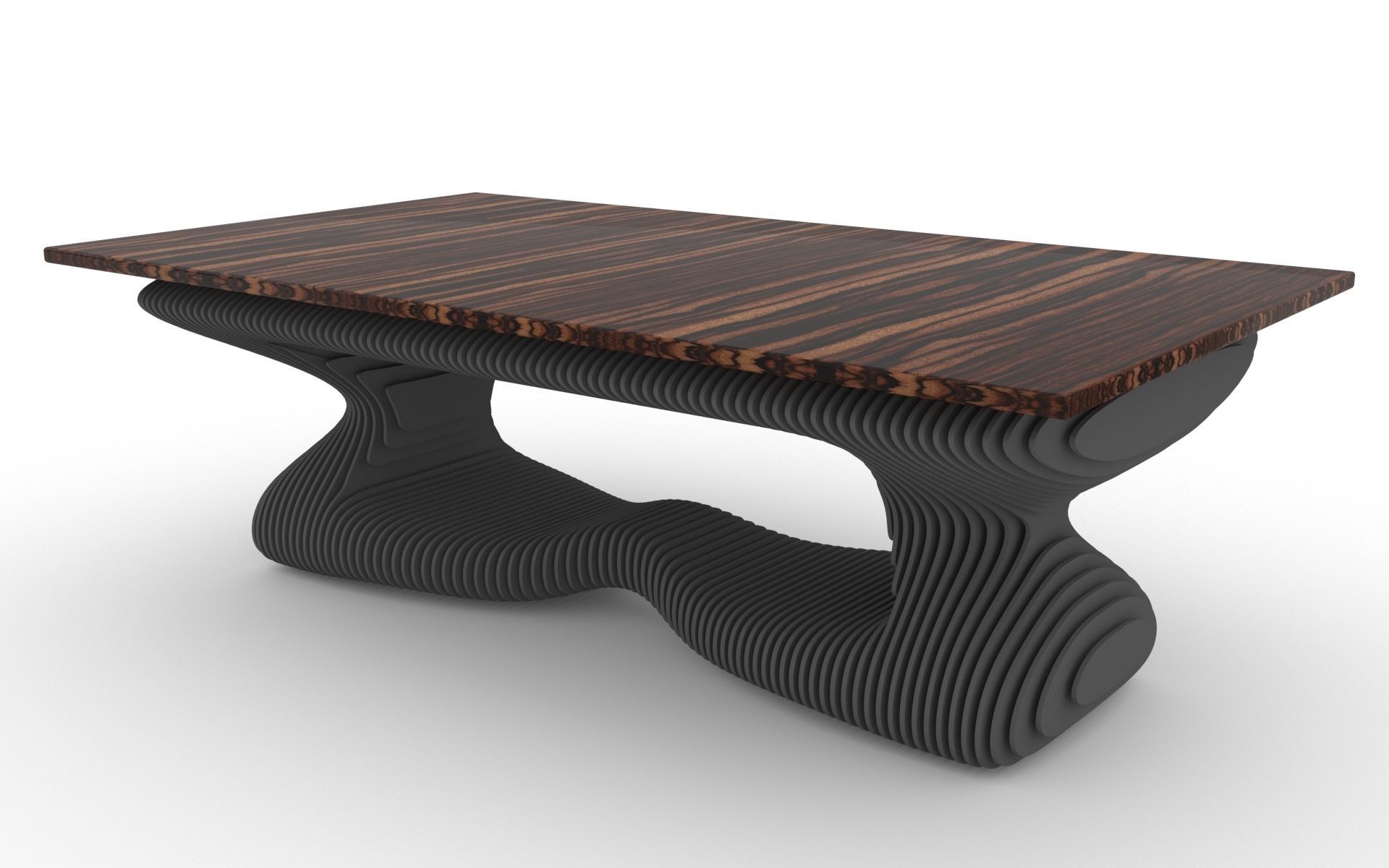 Parametric Table 3D model_0