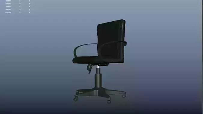 Black desk chair