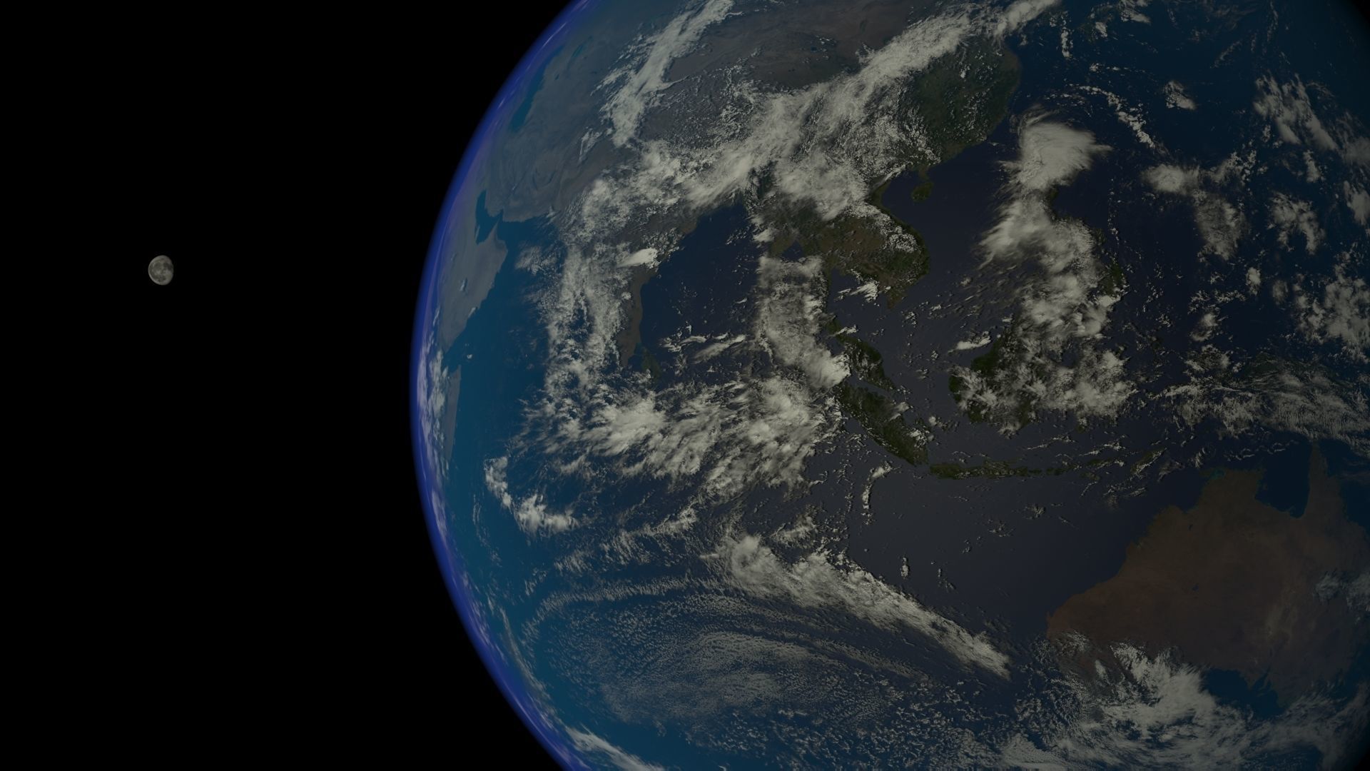 Local Solar System 3D model_4