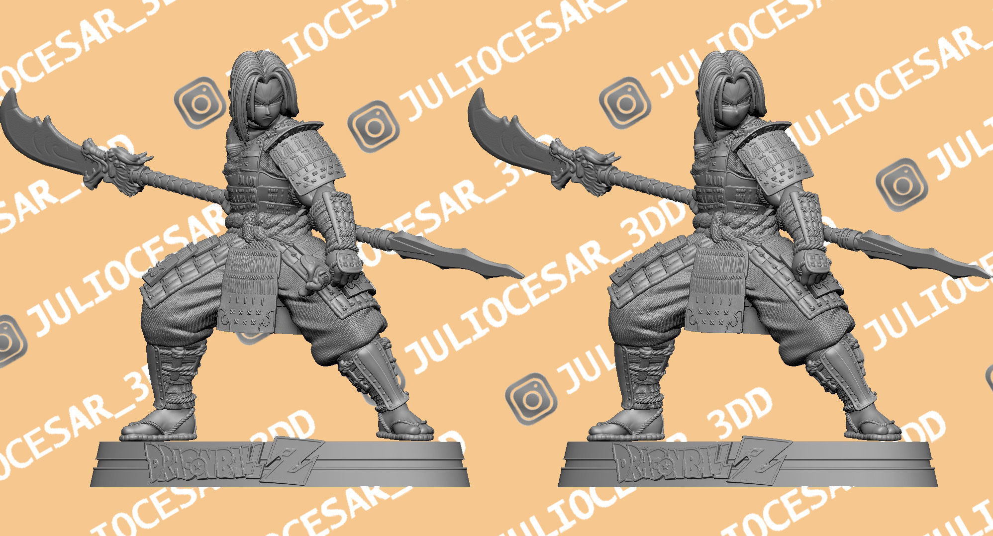 Dragon Ball Shogun - Trunks 3D print model_3