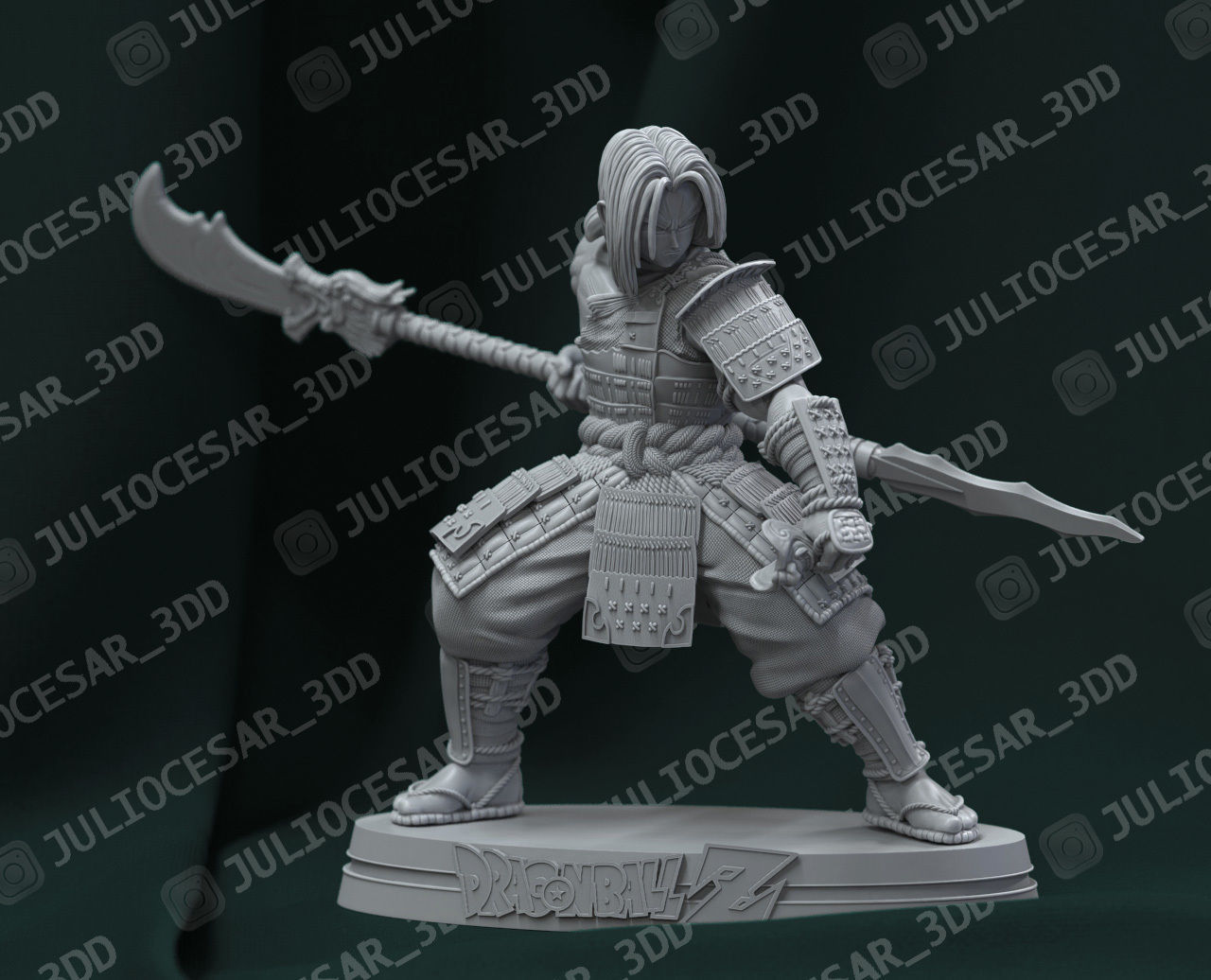 Dragon Ball Shogun - Trunks 3D print model_2