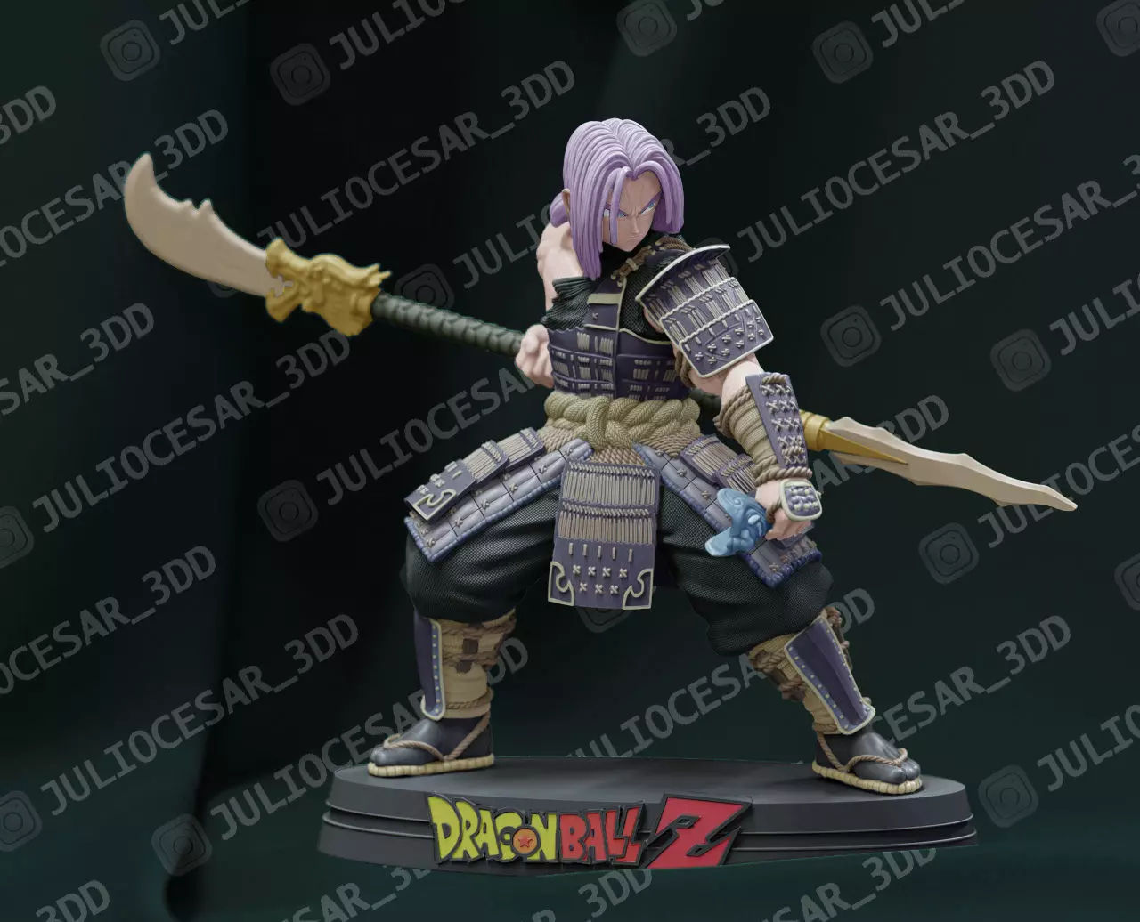 Dragon Ball Shogun - Trunks 3D print model_0