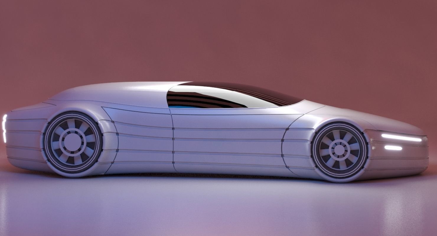 Future Car 24  3D model_1