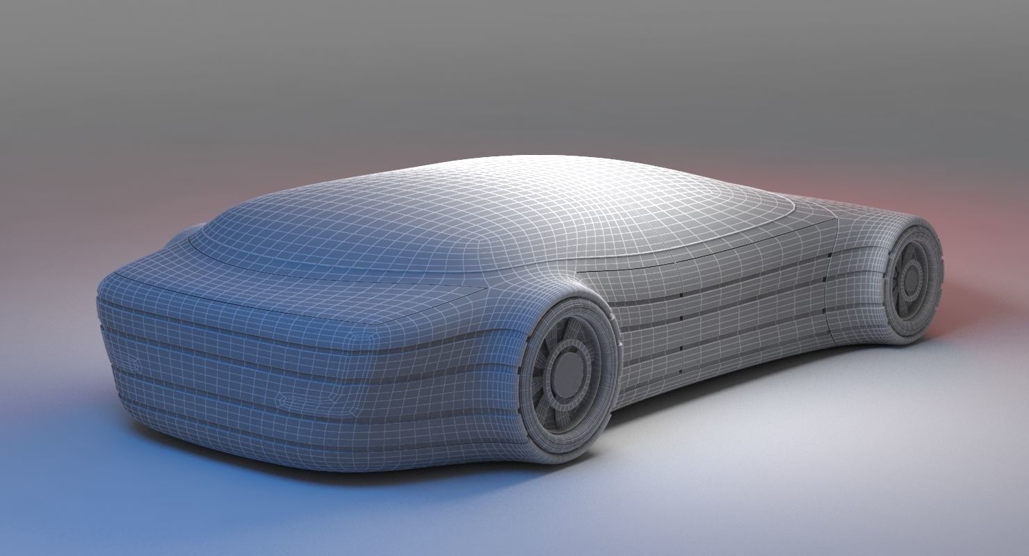 Future Car 24  3D model_8