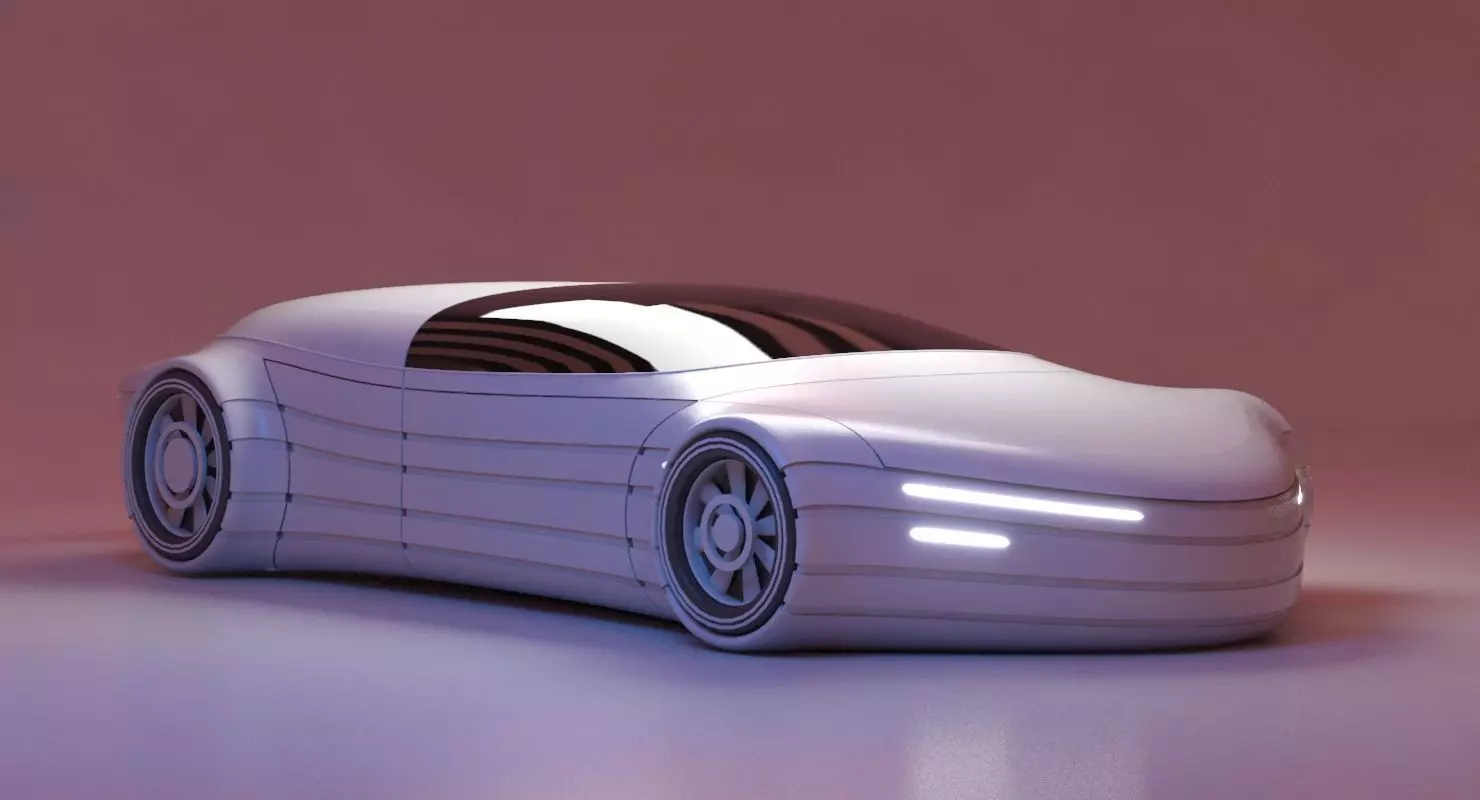 Future Car 24  3D model_0
