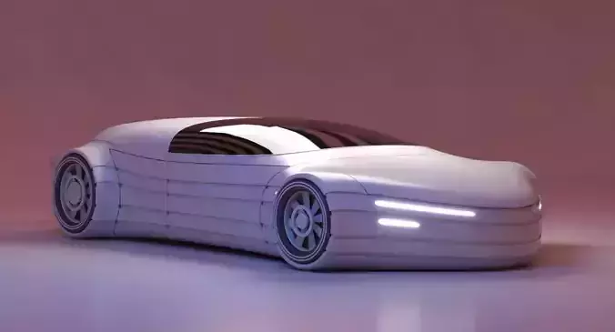 Future Car 24  3D model