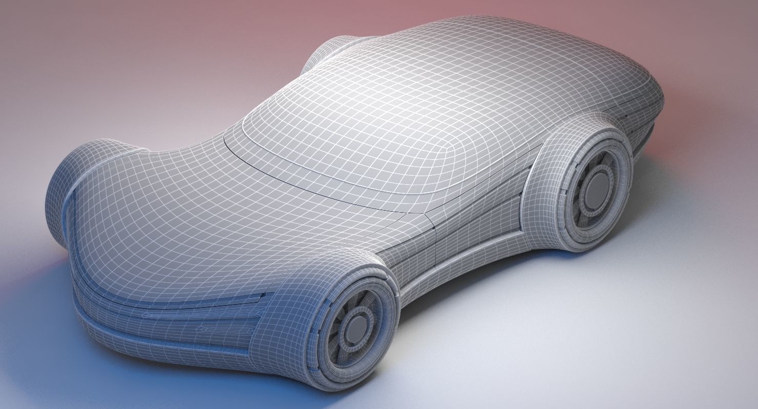 Future Car 26 3D model_6