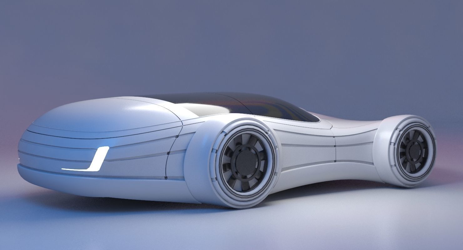 Future Car 26 3D model_1