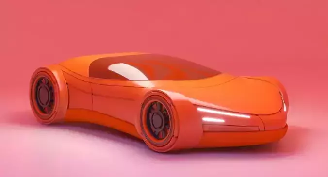 Future Car 27 3D model