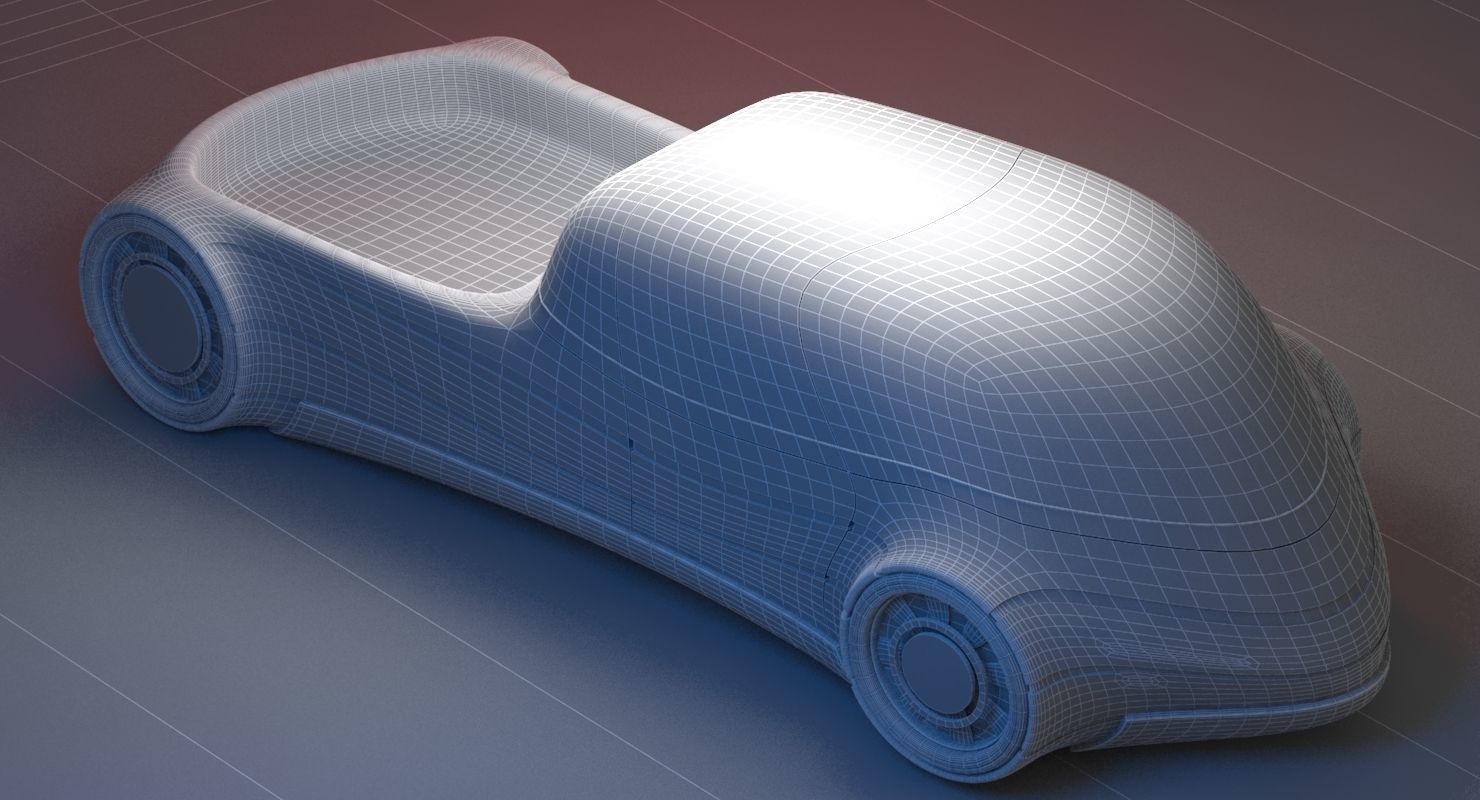 Future Car 28 3D model_5