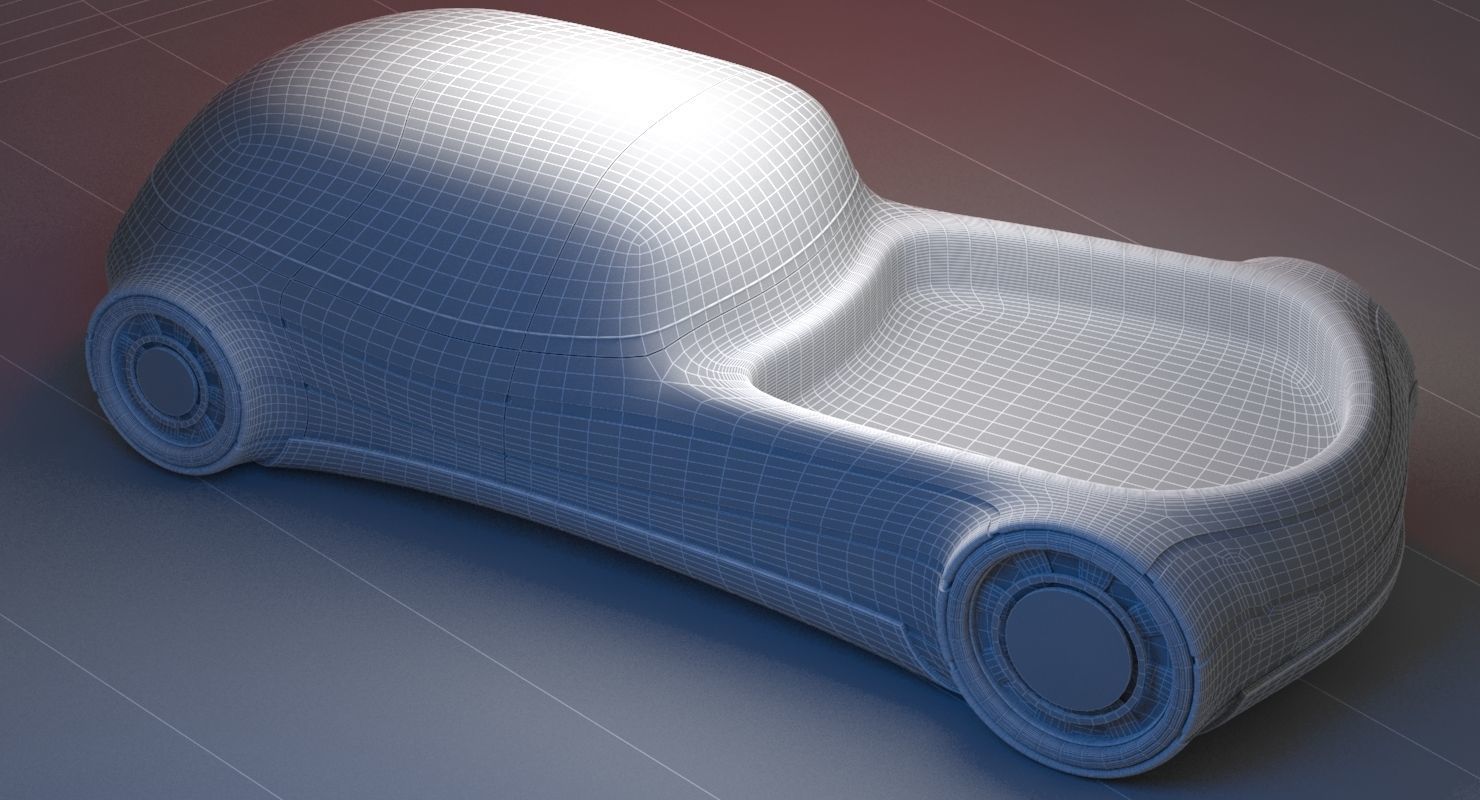Future Car 28 3D model_6