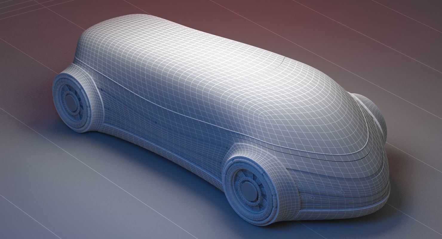 Future Car 29 3D model_5