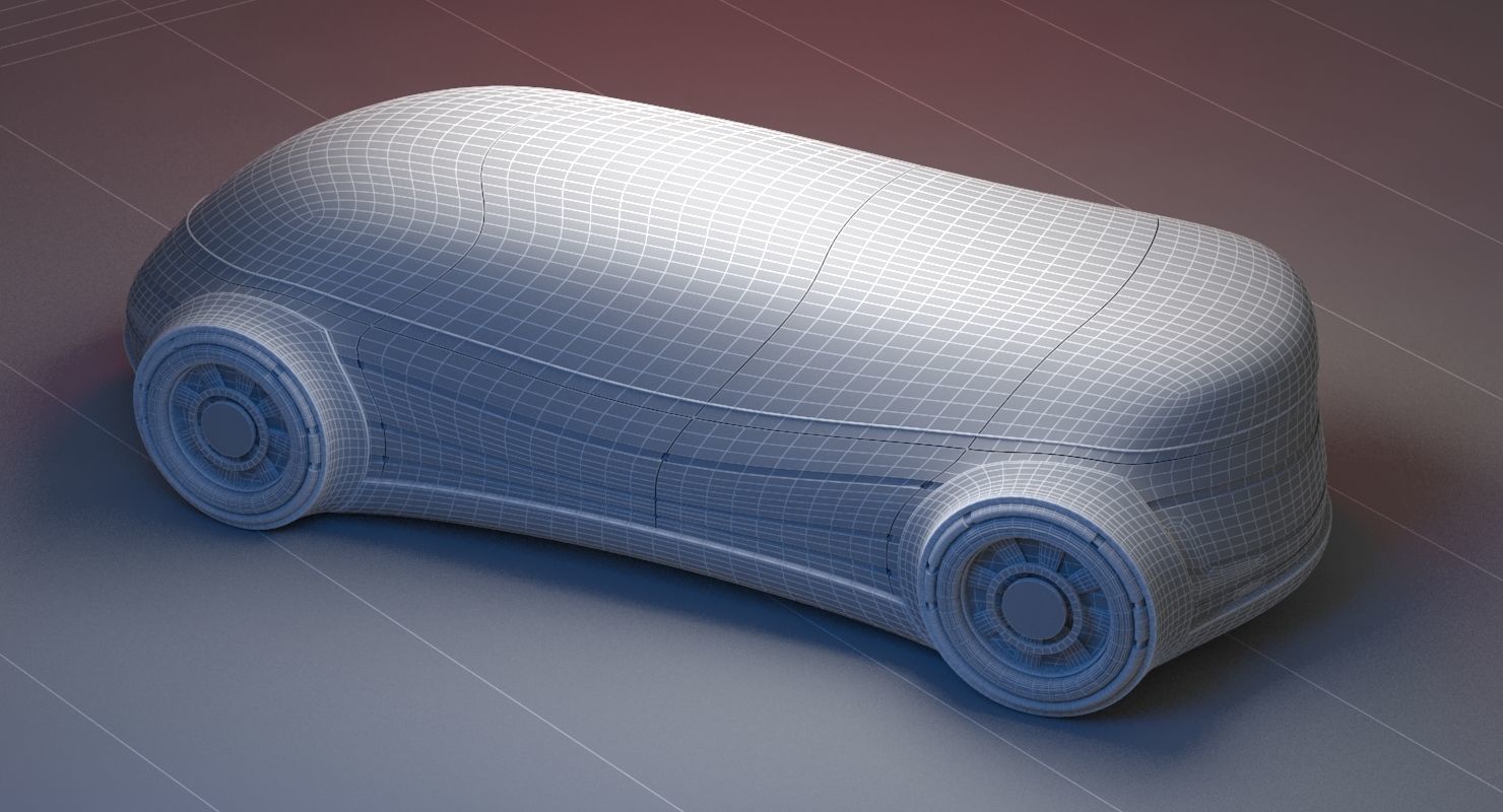 Future Car 29 3D model_6