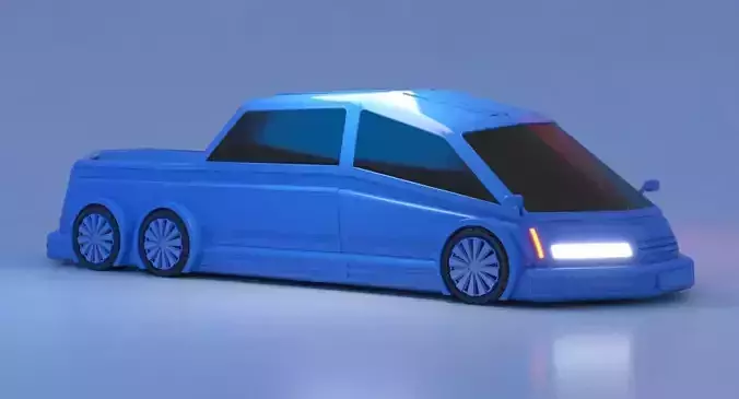 Future Car 30 3D model