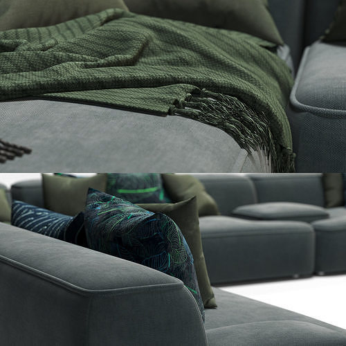 lema cloud sofa 3D model 3