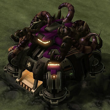 Starcraft Infested Command Center 3D print model