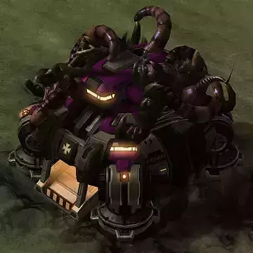 Starcraft Infested Command Center 3D print model