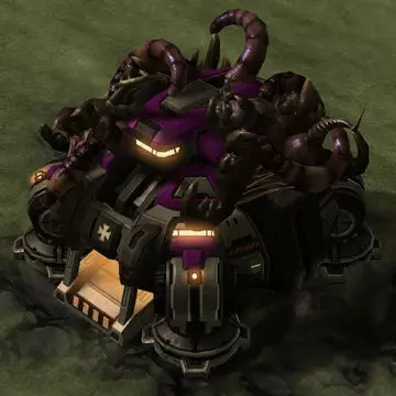 Starcraft Infested Command Center 3D print model_0