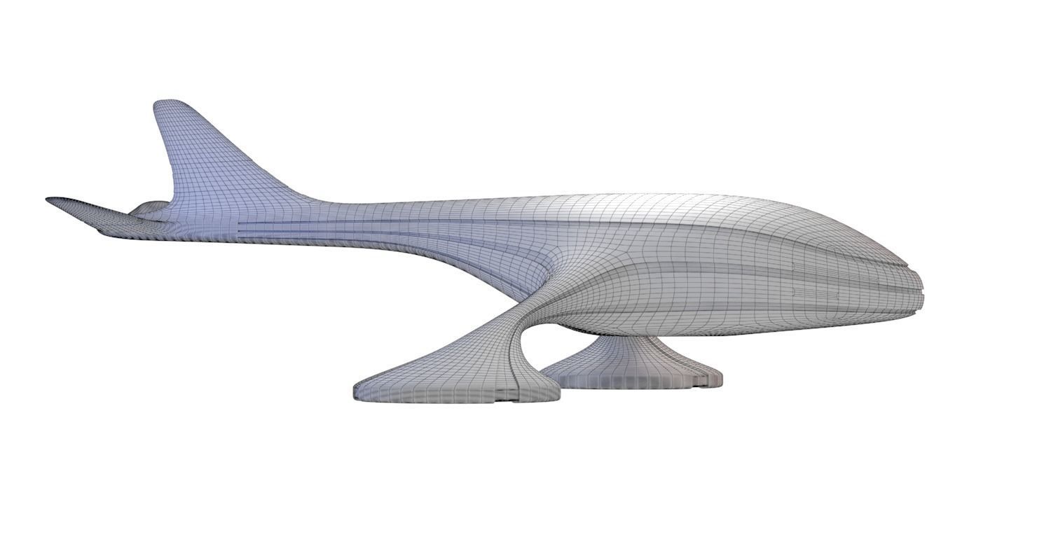 Futuristic Drone C 1 3D model_6